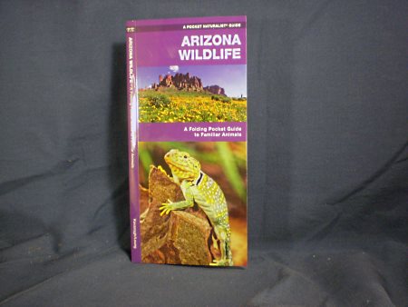 Folding pocket guide to Arizona animals, including